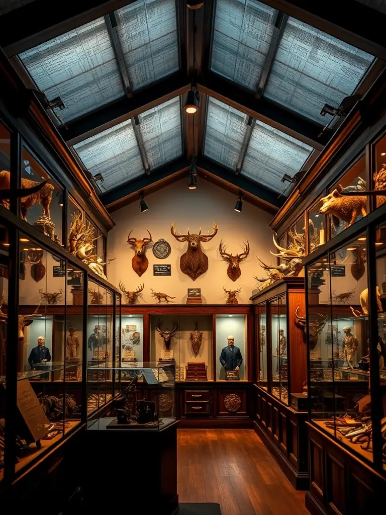 A photograph of the interior of the Maison des Templiers, showcasing a current exhibition with artifacts and informative displays, highlighting the museum's dedication to preserving local history.